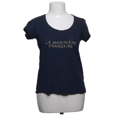 T-shirt (Blue) from La Marinière Française Cotton