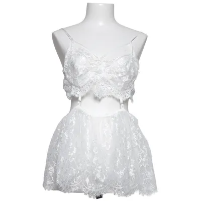 Negligé (Wit) van AvidLove Elastaan, Polyester