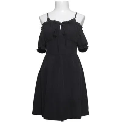Dress (Black) from Romwe Polyester
