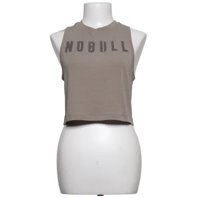 Crop top (Brun) fra Nobull Elastan, Polyester, Tencel