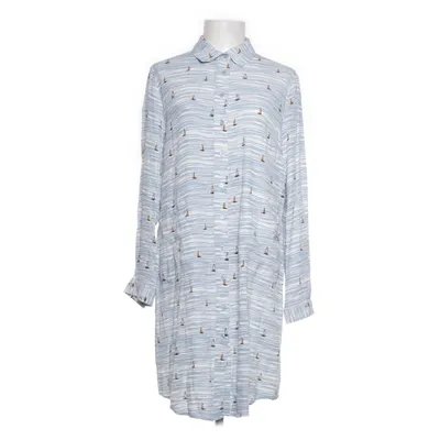 Skjortklänning (Blå, Vit, Flerfärgad) från Zilch Viskos