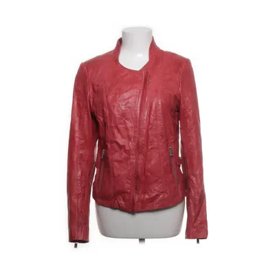 Leather jacket (Red) from Jofama Leather, Polyester