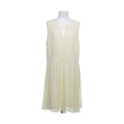 Jurk (Geel, Blauw, Wit) van Malvin Polyester