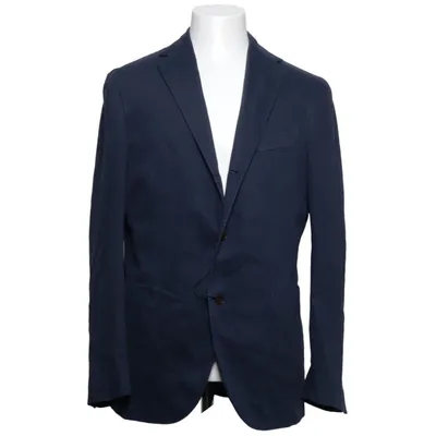 Blazer (Blauw) van Boglioli Katoen, Cupro, Elastaan