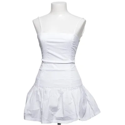 Jurk (Wit) van Bershka Katoen, Elastaan, Polyamide