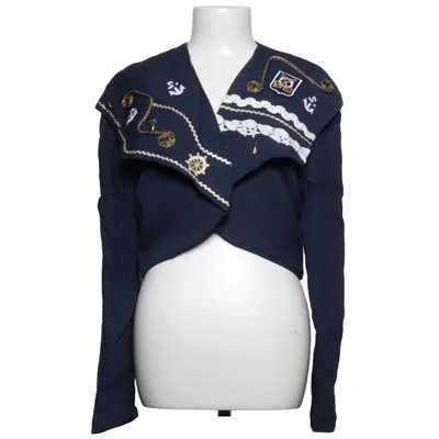 Veste (Bleu) de ABA Lin, Viscose