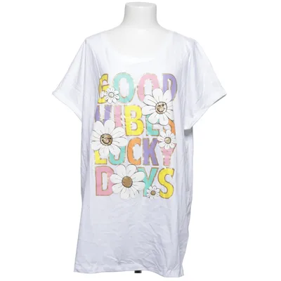 T-shirt (Wit, Meerkleurig) van Angel of Style Katoen