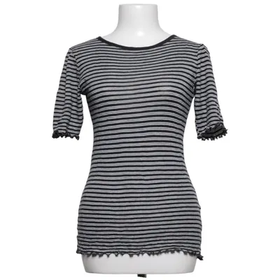 T-shirt (Noir, Blanc) de Dilling Laine de mouton