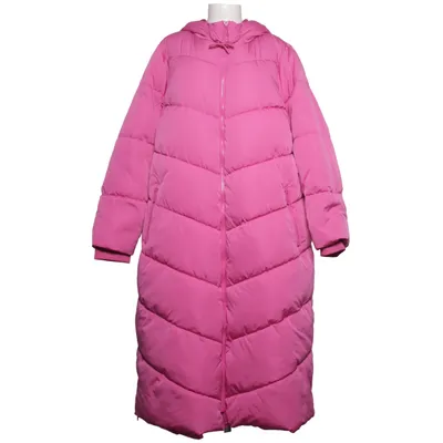 Winter coat (Pink) from Zizzi Polyester