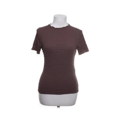 Top (Bruin) van Zara Polyester, Elastaan