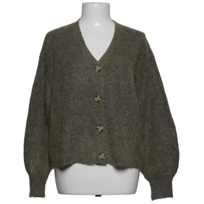 Cardigan (Green, Blue) from Haust Mohair, Polyamide, Wool