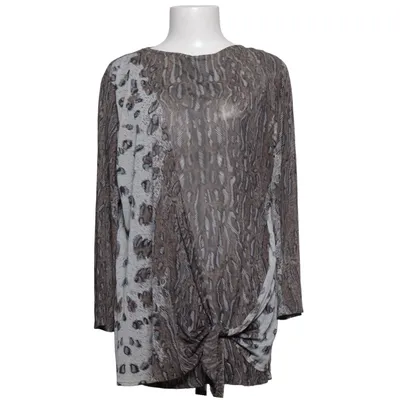Tunique (Marron, Gris, Blanc) de Gottex Acétate, Polyamide