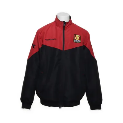 Träningsjacka (Svart, Röd) från Diadora Polyester