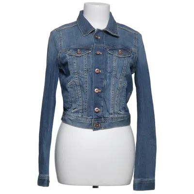 Spijkerjas (Blauw) van Divided by H&M Katoen, Elastaan