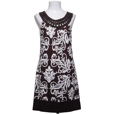 Dress (Brown, White) from Wrapper