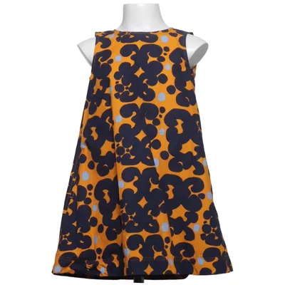 Robe (Jaune, Bleu, Multicolore) de Marimekko x Uniqlo Coton