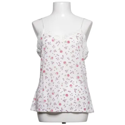 Tank­top (Weiß, Pink, Lila) von Damart Seide
