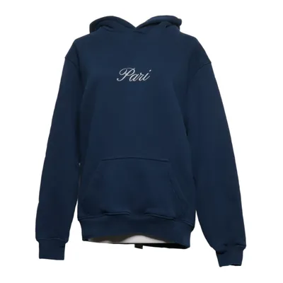 Sweat à capuche (Bleu) de Pari Coton, Polyester