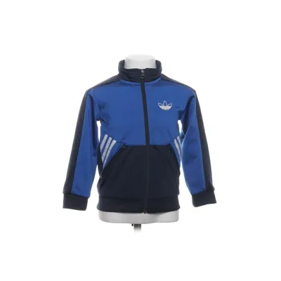 Träningsjacka (Blå, Svart, Vit) från Adidas Återvunnen polyester
