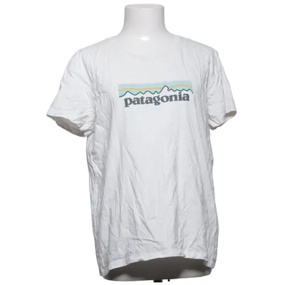 T-shirt (Hvid, Flerfarvet) fra Patagonia Økologisk bomuld