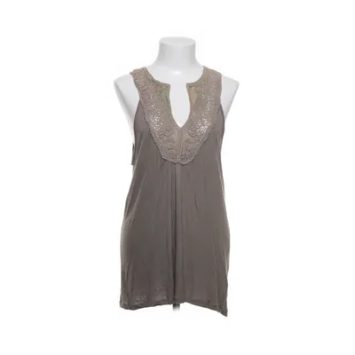 Tanktop (Bruin) van Saint Tropez Katoen, Viscose