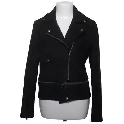 Veste de motard (Noir) de Joe's Collection Polyester, Laine