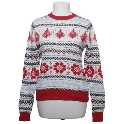 Julesweater (Rød, Hvid, Blå, Flerfarvet) fra L.O.G.G by H&M Alpacauld, Bomuld, Polyamid, Viscose