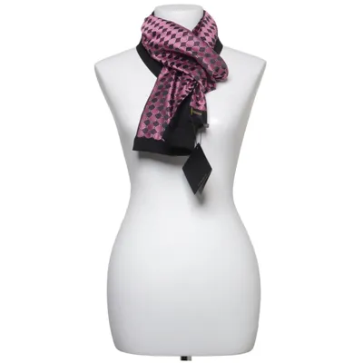 Suit scarf (Pink, Black) from Mailando