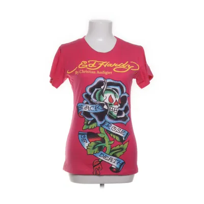 T-shirt (Rosa, Flerfärgad) från Ed Hardy Bomull