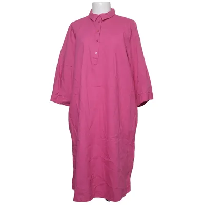Blusenkleid (Pink) von Milano Italy Baumwolle, Leinen