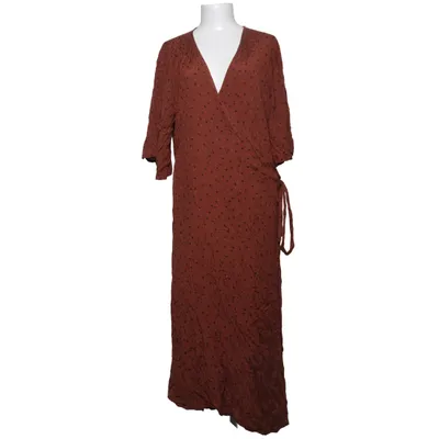 Robe portefeuille (Marron) de Kaffe Viscose