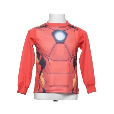 T-shirt à manches longues (Rouge, Multicolore) de Marvel Avengers Polyester