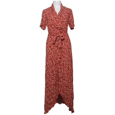 Wickelkleid (Rot, Weiß, Schwarz) von Colourful Rebel Viskose