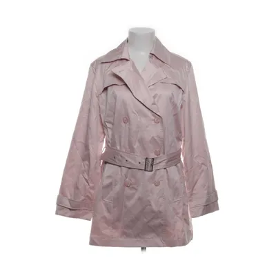 Trenchcoat (Roze) van Lecomte Acetaat, Katoen, Polyester