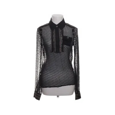 Blus (Svart, Guldfärgad) från Bruuns Bazaar Silke