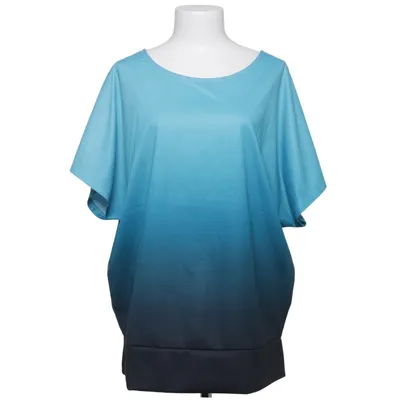 Top (Blue, Gray) from Bodyflirt Elastane, Polyester