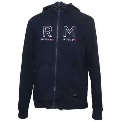Kapuzenpullover (Blau) von Race Marine Baumwolle, Polyester
