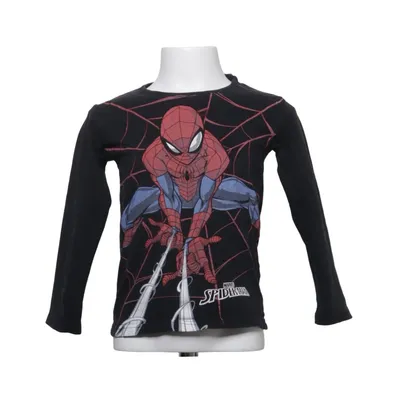 Långärmad t-shirt (Svart, Röd, Blå, Vit) från Marvel Spiderman Bomull