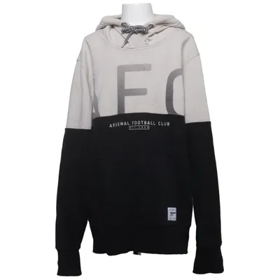 Huvtröja (Svart, Beige) från Arsenal Bomull, Elastan, Polyester