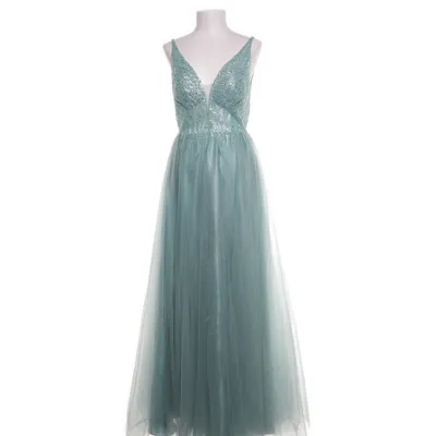 Aftenkjole (Turkis) fra Swing Polyester