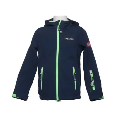 Softshell jacket (Blauw, Groen) van Trollkids Polyester