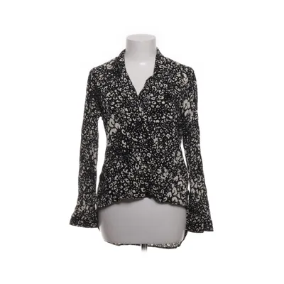 Blouse (Black, White) from Zara Trafaluc Collection Viscose