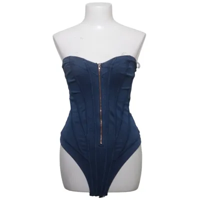 Body (Bleu) de Undiz Coton, Élasthane, Polyester