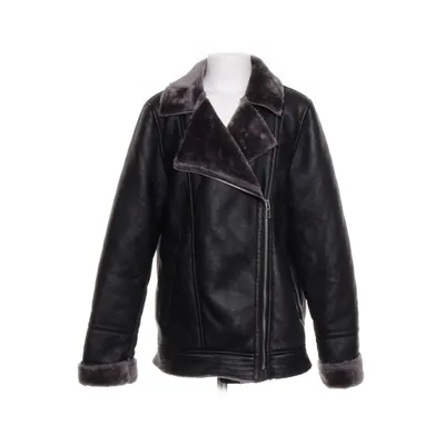 Shearling jas (Zwart, Grijs) van Zara Kids Polyester, Polyurethaan