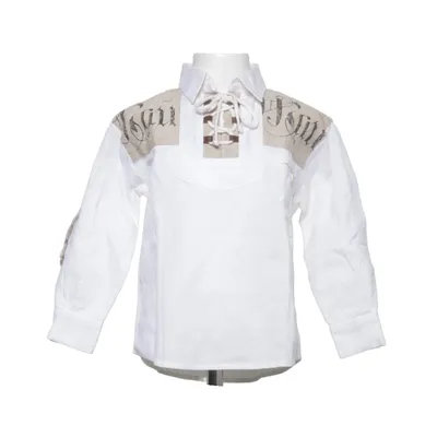 Chemisier Dirndl (Blanc, Beige) de St. Peter Country Kids Coton