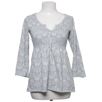 Bluse (Grå, Hvid) fra House of Lola Bomuld, Elastan