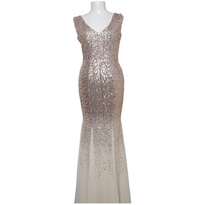 Robe de soirée (Or, Blanc) de Quiz Polyester