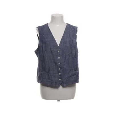 Anzugweste (Blau) von Primark Cares Leinen, Polyester, Viskose