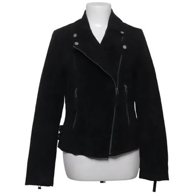 Bikerjack (Zwart) van Freaky Nation Leer, Polyester