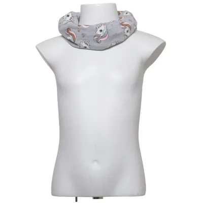 Écharpe tube  (Gris, Multicolore) de H&M Coton, Élasthane, Polyester